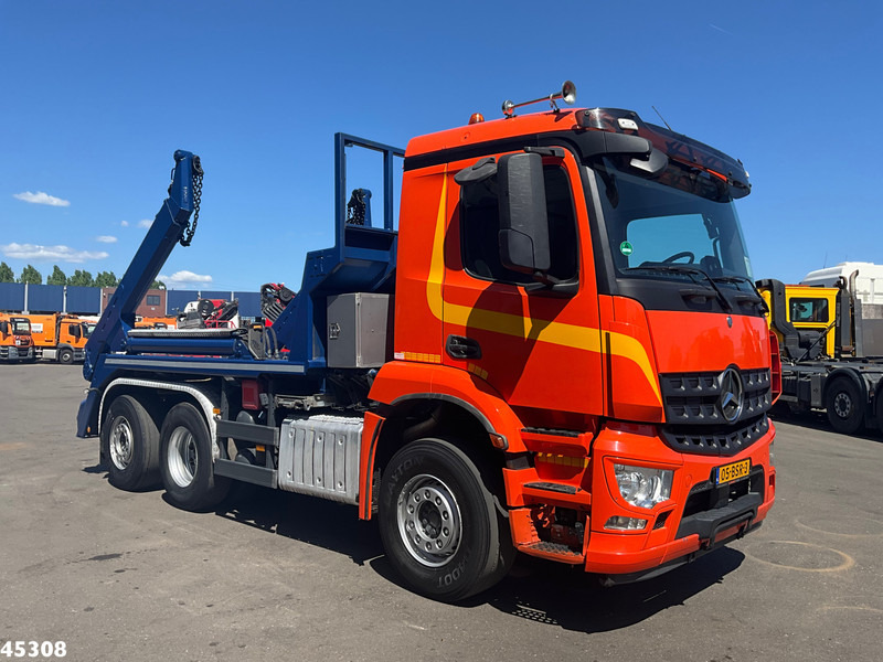 Mercedes-Benz Arocs 2536 Euro 6 Meiler 16 Ton's portaalarmsysteem - شاحنة لودر انزلاقي: صورة 2 Mercedes-Benz Arocs 2536 Euro 6 Meiler 16 Ton's portaalarmsysteem - شاحنة لودر انزلاقي: صورة 2