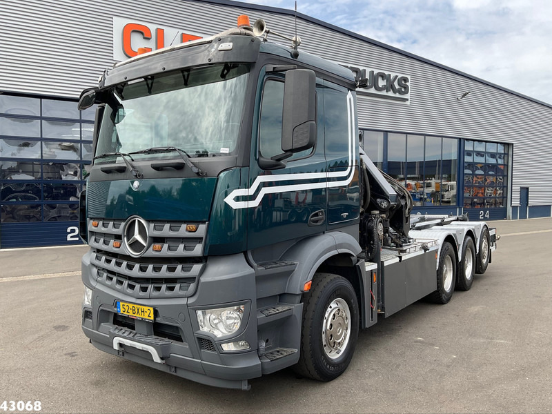 Mercedes-Benz Arocs 3251 8x4 Euro 6 Hiab 28 Tonmeter laadkraan - شاحنة برافعة خطافية, شاحنة كرين: صورة 2 Mercedes-Benz Arocs 3251 8x4 Euro 6 Hiab 28 Tonmeter laadkraan - شاحنة برافعة خطافية, شاحنة كرين: صورة 2