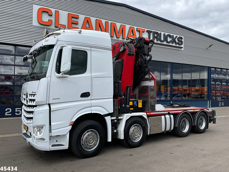 Mercedes-Benz Arocs 3251 8x4 Euro 6 Retarder HMF 85 Tonmeter laadkraan Fly-Jib - شاحنة كرين: صورة 2 Mercedes-Benz Arocs 3251 8x4 Euro 6 Retarder HMF 85 Tonmeter laadkraan Fly-Jib - شاحنة كرين: صورة 2