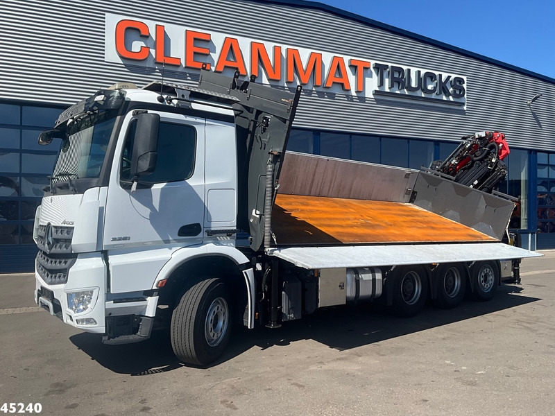 Mercedes-Benz Arocs 3251 8x4 Euro 6 Retarder Palfinger 34 Tonmeter laadkraan + Fly-Jib 2 zijdige kipper Just 146.766 km! - شاحنة قلاب, شاحنة كرين: صورة 1 Mercedes-Benz Arocs 3251 8x4 Euro 6 Retarder Palfinger 34 Tonmeter laadkraan + Fly-Jib 2 zijdige kipper Just 146.766 km! - شاحنة قلاب, شاحنة كرين: صورة 1