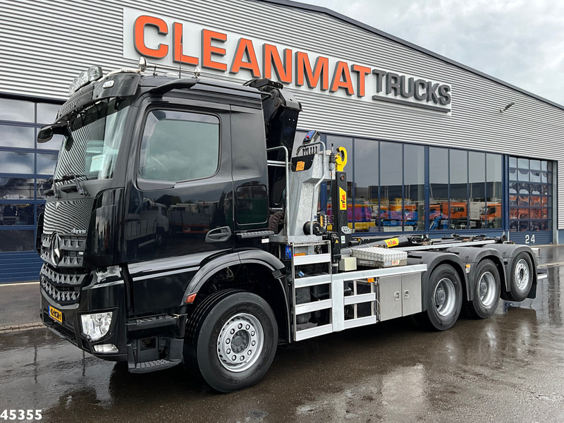 تأجير Mercedes-Benz Arocs 3540 8x4 Euro 6 HMF 19 Tonmeter Z-kraan Just 118.906 Km! Mercedes-Benz Arocs 3540 8x4 Euro 6 HMF 19 Tonmeter Z-kraan Just 118.906 Km!: صورة 6