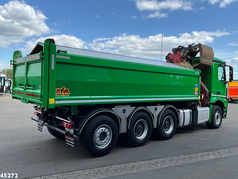 Mercedes-Benz Arocs 3743 8x4 Euro 6 HMF 19 Tonmeter Elektrisch/Hydraulisch aangedreven Z-kraan - شاحنة قلاب, شاحنة كرين: صورة 5 Mercedes-Benz Arocs 3743 8x4 Euro 6 HMF 19 Tonmeter Elektrisch/Hydraulisch aangedreven Z-kraan - شاحنة قلاب, شاحنة كرين: صورة 5