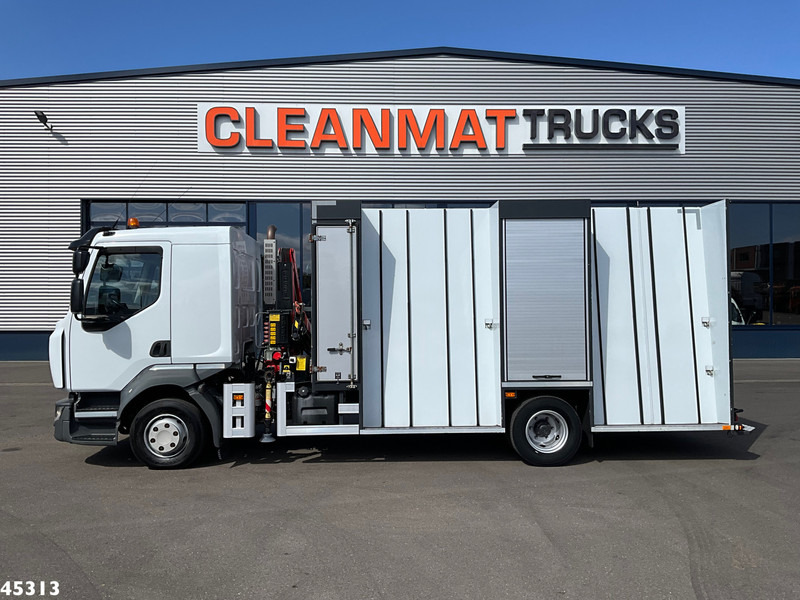 Renault D 220 Euro 6 Fassi 2,3 Tonmeter laadkraan Just 153.536 km! - شاحنة, شاحنة كرين: صورة 3 Renault D 220 Euro 6 Fassi 2,3 Tonmeter laadkraan Just 153.536 km! - شاحنة, شاحنة كرين: صورة 3