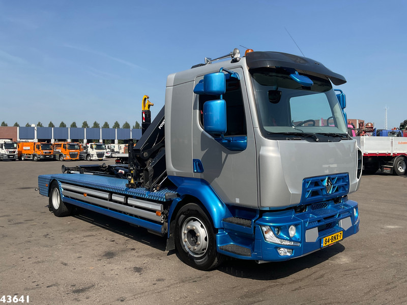 Renault D 240 Euro 6 HMF 10 Tonmeter laadkraan Just 66.850 km! - شاحنة برافعة خطافية, شاحنة كرين: صورة 3 Renault D 240 Euro 6 HMF 10 Tonmeter laadkraan Just 66.850 km! - شاحنة برافعة خطافية, شاحنة كرين: صورة 3