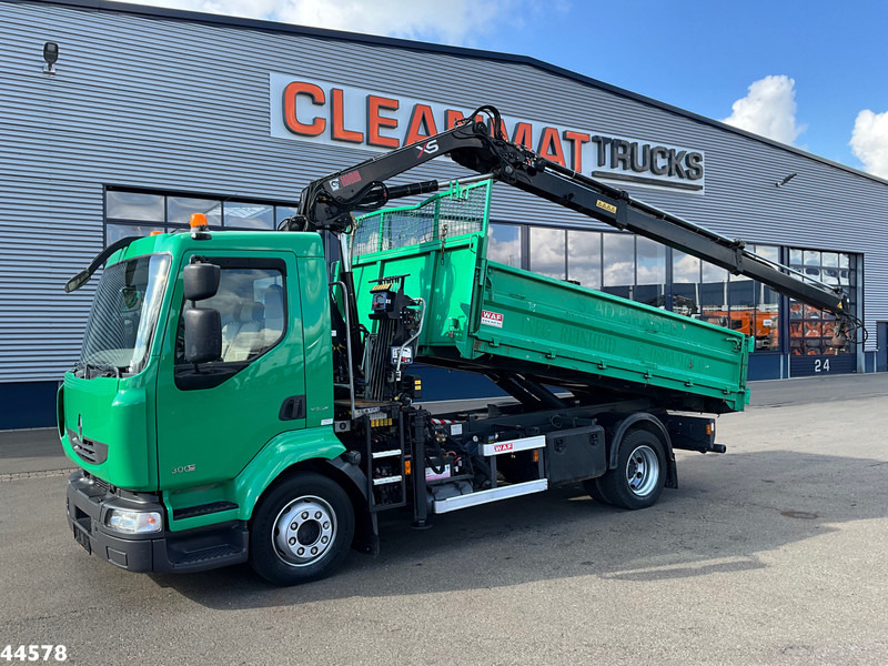 Renault Midlum 300.12 Manual Hiab 8 Tonmeter laadkraan Just 81.549 km! - شاحنة قلاب, شاحنة كرين: صورة 1 Renault Midlum 300.12 Manual Hiab 8 Tonmeter laadkraan Just 81.549 km! - شاحنة قلاب, شاحنة كرين: صورة 1