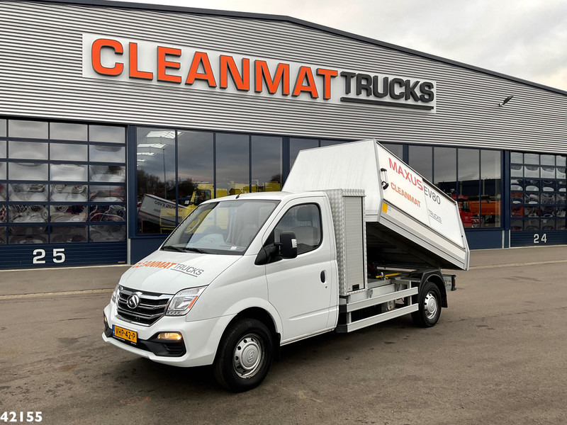 SAIC Maxus EV80 LWB Veegvuilkipper 100% elektrisch - شاحنة قمامة: صورة 1 SAIC Maxus EV80 LWB Veegvuilkipper 100% elektrisch - شاحنة قمامة: صورة 1
