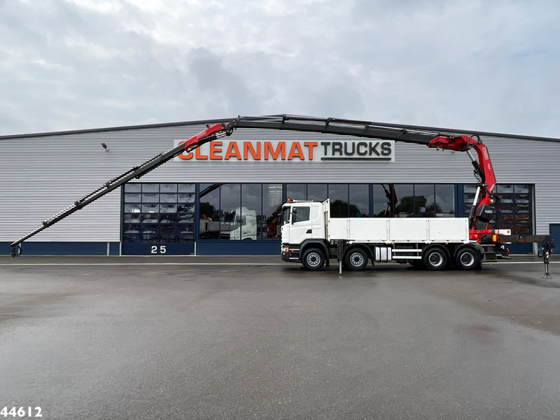 Scania G 450 8x4 Euro 6 Fassi 66 Tonmeter laadkraan + Fly-jib Just 176.555 Km! - شاحنة كرين: صورة 1 Scania G 450 8x4 Euro 6 Fassi 66 Tonmeter laadkraan + Fly-jib Just 176.555 Km! - شاحنة كرين: صورة 1