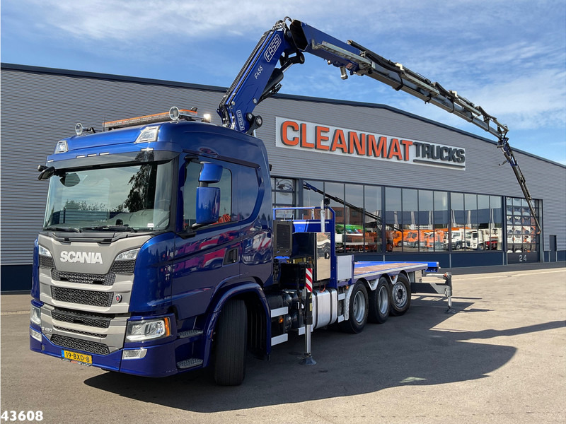 Scania G 450 8x4 Fassi 45 Tonmeter laadkraan + Fly-Jib Just 151.350 km! - شاحنة كرين: صورة 1 Scania G 450 8x4 Fassi 45 Tonmeter laadkraan + Fly-Jib Just 151.350 km! - شاحنة كرين: صورة 1