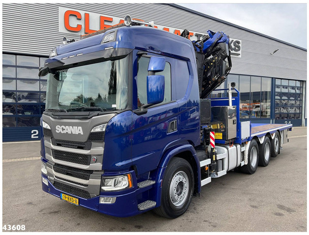 Scania G 450 8x4 Fassi 45 Tonmeter laadkraan + Fly-Jib Just 151.350 km! - شاحنة كرين: صورة 2 Scania G 450 8x4 Fassi 45 Tonmeter laadkraan + Fly-Jib Just 151.350 km! - شاحنة كرين: صورة 2