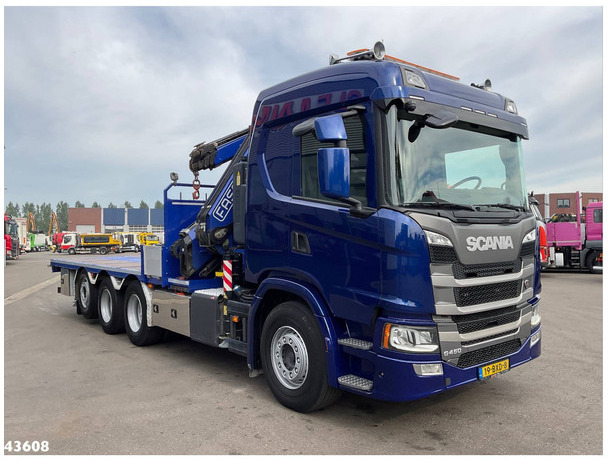 Scania G 450 8x4 Fassi 45 Tonmeter laadkraan + Fly-Jib Just 151.350 km! - شاحنة كرين: صورة 3 Scania G 450 8x4 Fassi 45 Tonmeter laadkraan + Fly-Jib Just 151.350 km! - شاحنة كرين: صورة 3