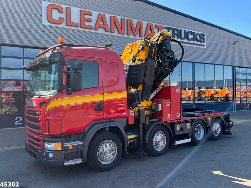 Scania G 480 8x2 Fassi 95 Tonmeter ladkraan + Fly-Jib - رأس تريلا: صورة 2 Scania G 480 8x2 Fassi 95 Tonmeter ladkraan + Fly-Jib - رأس تريلا: صورة 2