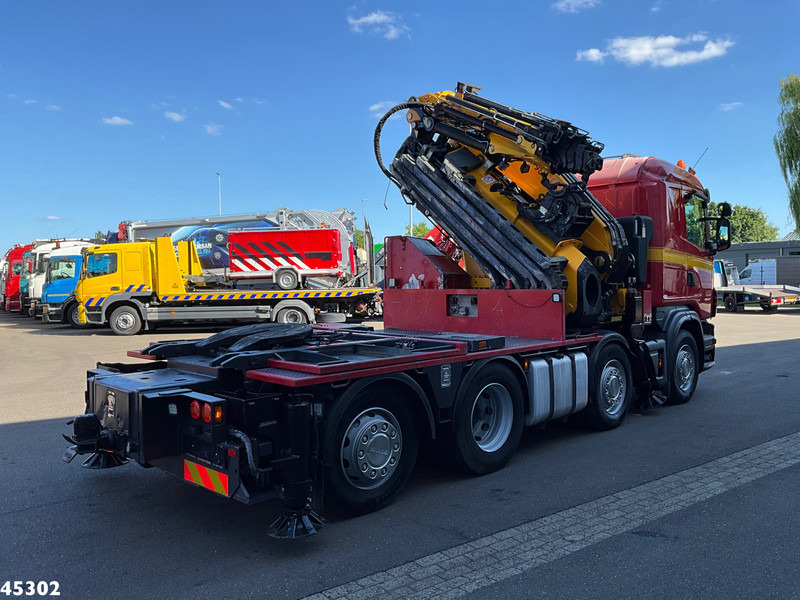 Scania G 480 8x2 Fassi 95 Tonmeter ladkraan + Fly-Jib - رأس تريلا: صورة 5 Scania G 480 8x2 Fassi 95 Tonmeter ladkraan + Fly-Jib - رأس تريلا: صورة 5