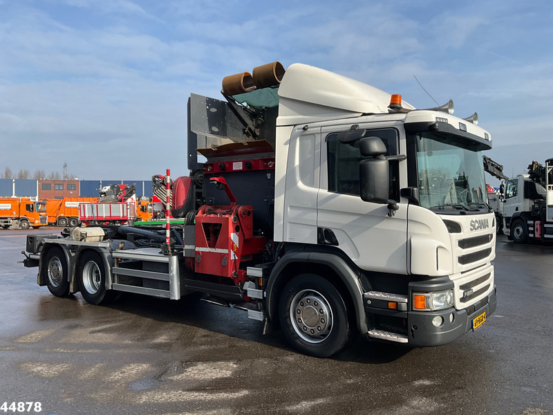 Scania P 280 6x2 Euro 6 VDL Translift zijlader Just 159.334 km! - شاحنة قمامة: صورة 5 Scania P 280 6x2 Euro 6 VDL Translift zijlader Just 159.334 km! - شاحنة قمامة: صورة 5