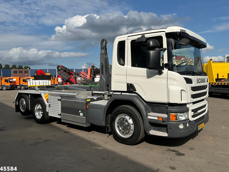 Scania P 340 Euro 6 CNG 21 Ton haakarmsysteem Just 140.611 km! - شاحنة برافعة خطافية: صورة 3 Scania P 340 Euro 6 CNG 21 Ton haakarmsysteem Just 140.611 km! - شاحنة برافعة خطافية: صورة 3