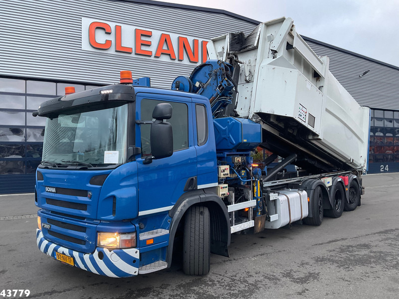 Scania P 360 8x2 Hiab 21 Tonmeter laadkraan - شاحنة برافعة خطافية, شاحنة كرين: صورة 2 Scania P 360 8x2 Hiab 21 Tonmeter laadkraan - شاحنة برافعة خطافية, شاحنة كرين: صورة 2