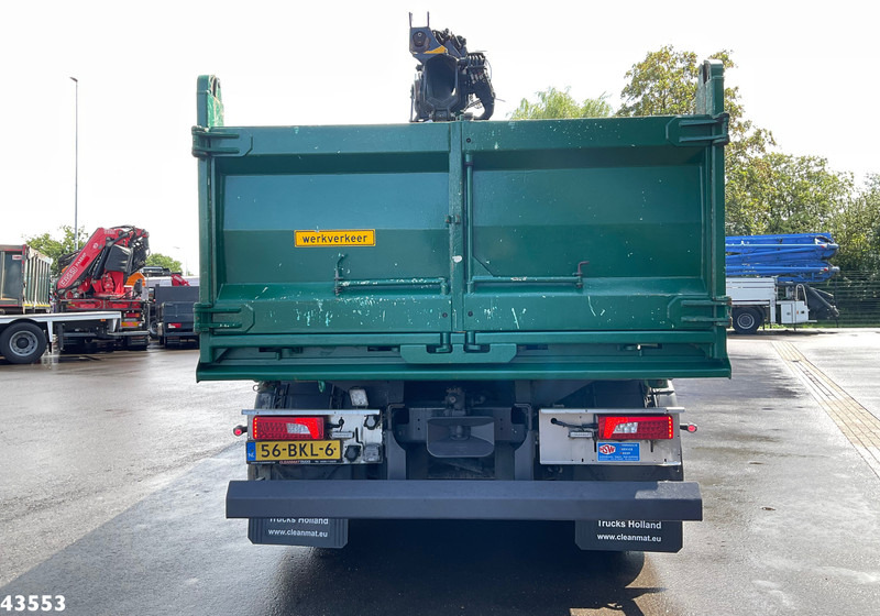 Scania P 410 8x4 Euro 6 HMF 18 Tonmeter laadkraan - شاحنة قلاب, شاحنة كرين: صورة 4 Scania P 410 8x4 Euro 6 HMF 18 Tonmeter laadkraan - شاحنة قلاب, شاحنة كرين: صورة 4