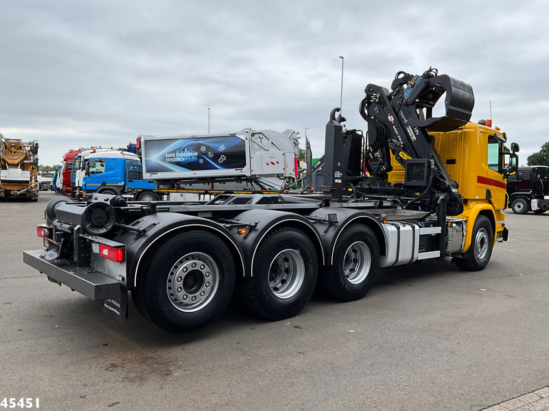 Scania P 410 8x4 Euro 6 Palfinger 14 Tonmeter Z-kraan - شاحنة برافعة خطافية, شاحنة كرين: صورة 4 Scania P 410 8x4 Euro 6 Palfinger 14 Tonmeter Z-kraan - شاحنة برافعة خطافية, شاحنة كرين: صورة 4