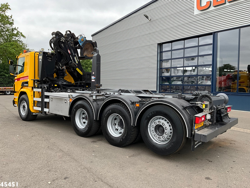 Scania P 410 8x4 Euro 6 Palfinger 14 Tonmeter Z-kraan - شاحنة برافعة خطافية, شاحنة كرين: صورة 5 Scania P 410 8x4 Euro 6 Palfinger 14 Tonmeter Z-kraan - شاحنة برافعة خطافية, شاحنة كرين: صورة 5