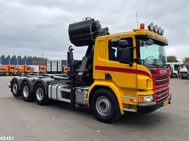 Scania P 410 8x4 Euro 6 Palfinger 14 Tonmeter Z-kraan - شاحنة برافعة خطافية, شاحنة كرين: صورة 3 Scania P 410 8x4 Euro 6 Palfinger 14 Tonmeter Z-kraan - شاحنة برافعة خطافية, شاحنة كرين: صورة 3