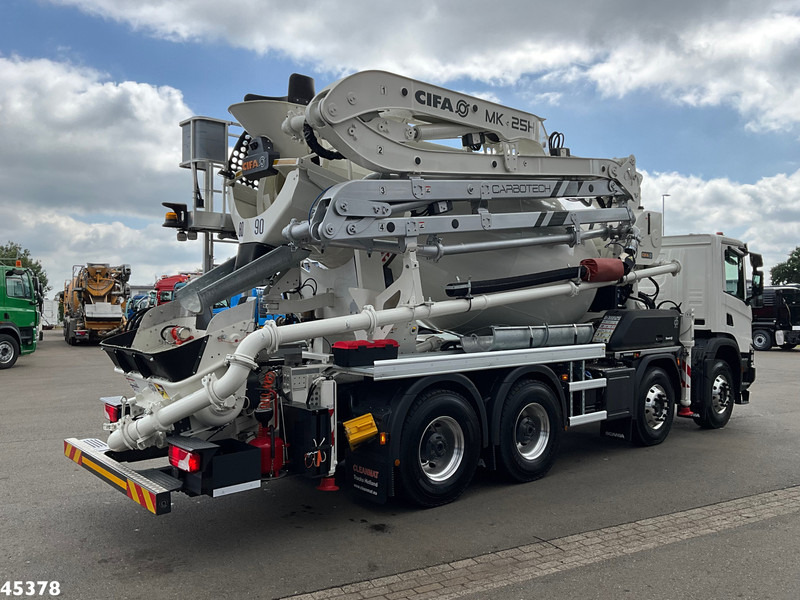 Scania P 450 XT 8x4 Euro 6 Retarder CIFA 7m³ Mixer + Pumi Pump 25 m³ NEW AND UNUSED! - شاحنة خلاطة خرسانة: صورة 4 Scania P 450 XT 8x4 Euro 6 Retarder CIFA 7m³ Mixer + Pumi Pump 25 m³ NEW AND UNUSED! - شاحنة خلاطة خرسانة: صورة 4