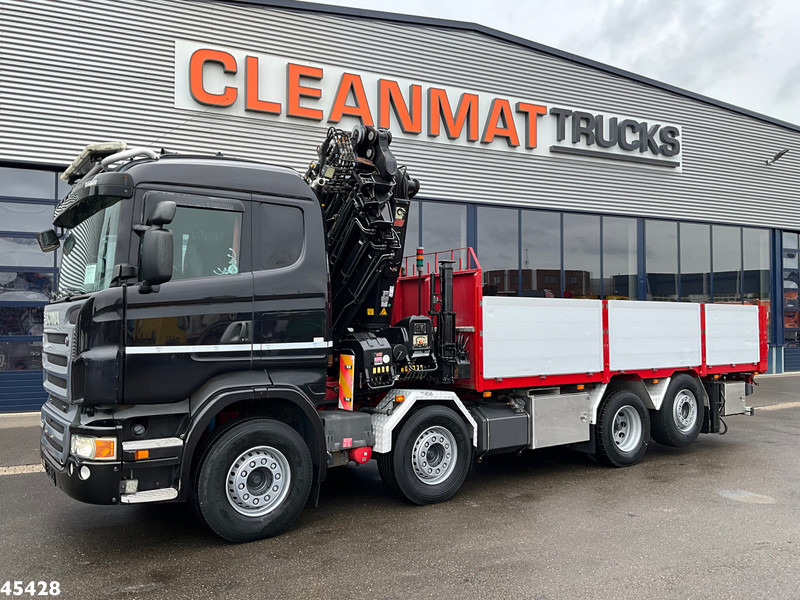 Scania R 480 8x2 Retarder Hiab 47 Tonmeter laadkraan + Fly-Jib! Just 242.931 km! - شاحنة كرين: صورة 2 Scania R 480 8x2 Retarder Hiab 47 Tonmeter laadkraan + Fly-Jib! Just 242.931 km! - شاحنة كرين: صورة 2