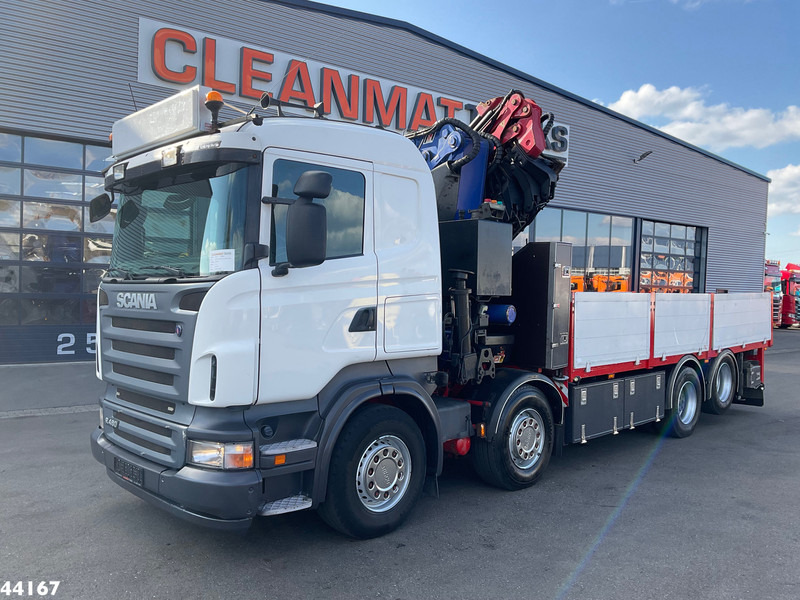 Scania R 480 Amco Veba 95 Tonmeter laadkraan + Fly-Jib - شاحنة كرين: صورة 5 Scania R 480 Amco Veba 95 Tonmeter laadkraan + Fly-Jib - شاحنة كرين: صورة 5