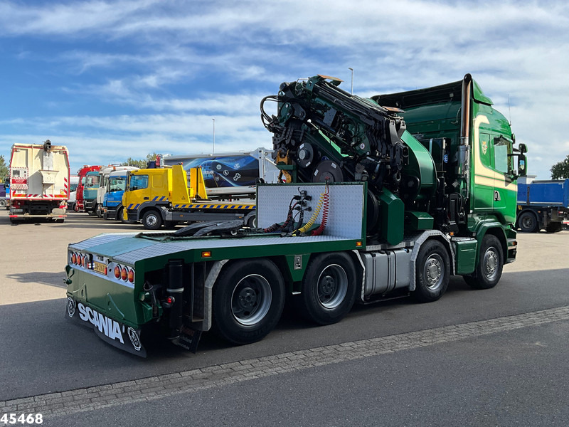 Scania R 490 8x4 Euro 6 Effer 140 Tonmeter laadkraan + Fly-Jib Just 283.508 km - رأس تريلا: صورة 4 Scania R 490 8x4 Euro 6 Effer 140 Tonmeter laadkraan + Fly-Jib Just 283.508 km - رأس تريلا: صورة 4