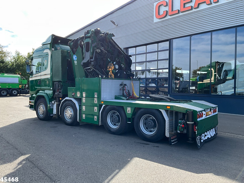 Scania R 490 8x4 Euro 6 Effer 140 Tonmeter laadkraan + Fly-Jib Just 283.508 km - رأس تريلا: صورة 2 Scania R 490 8x4 Euro 6 Effer 140 Tonmeter laadkraan + Fly-Jib Just 283.508 km - رأس تريلا: صورة 2
