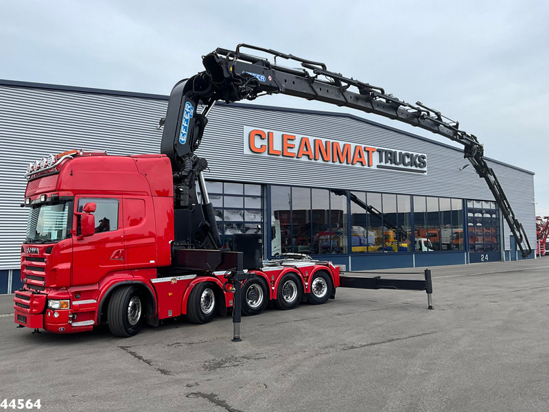Scania R 620 10x4 V8 Retarder Effer 175 Tonmeter laadkraan + Fly-Jib Just 170.527 km! - شاحنة كرين: صورة 5 Scania R 620 10x4 V8 Retarder Effer 175 Tonmeter laadkraan + Fly-Jib Just 170.527 km! - شاحنة كرين: صورة 5