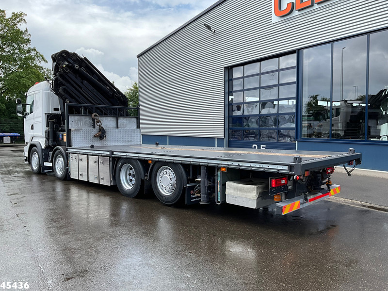 Scania R490 8x2 Euro 6 Retarder HMF 85 Tonmeter laadkraan + Fly-jib - شاحنة كرين: صورة 2 Scania R490 8x2 Euro 6 Retarder HMF 85 Tonmeter laadkraan + Fly-jib - شاحنة كرين: صورة 2