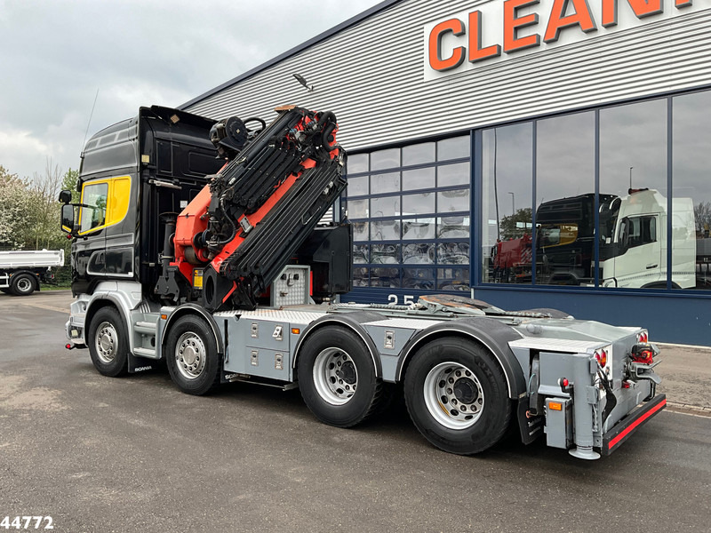 Scania R500 8x4 V8 Retarder Palfinger 53 Tonmeter laadkraan + Fly-Jib - رأس تريلا: صورة 4 Scania R500 8x4 V8 Retarder Palfinger 53 Tonmeter laadkraan + Fly-Jib - رأس تريلا: صورة 4