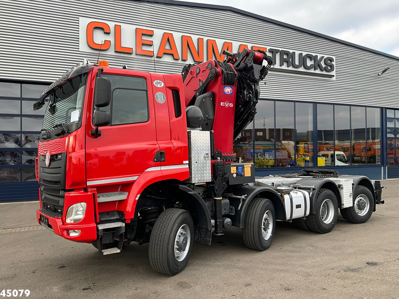 Tatra T 158 8x6 Euro 6 HMF 85 Tonmeter laadkraan + Fly-Jib Just 147.844 km! - مقطورة السحب: صورة 2 Tatra T 158 8x6 Euro 6 HMF 85 Tonmeter laadkraan + Fly-Jib Just 147.844 km! - مقطورة السحب: صورة 2