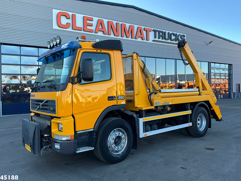 Volvo FM 290 Full Steel Manual 12 Ton portaalarmsysteem - شاحنة لودر انزلاقي: صورة 1 Volvo FM 290 Full Steel Manual 12 Ton portaalarmsysteem - شاحنة لودر انزلاقي: صورة 1