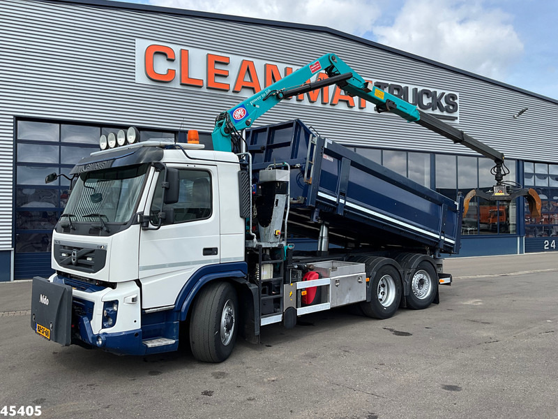 Volvo FM 330 HMF 16 Tonmeter Z-kraan - شاحنة قلاب, شاحنة كرين: صورة 1 Volvo FM 330 HMF 16 Tonmeter Z-kraan - شاحنة قلاب, شاحنة كرين: صورة 1