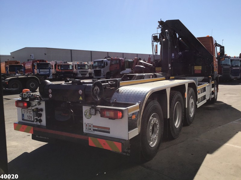 Volvo FM 420 8x2 HMF 28 ton/meter laadkraan Welvaarts weighing system - شاحنة برافعة خطافية, شاحنة كرين: صورة 4 Volvo FM 420 8x2 HMF 28 ton/meter laadkraan Welvaarts weighing system - شاحنة برافعة خطافية, شاحنة كرين: صورة 4