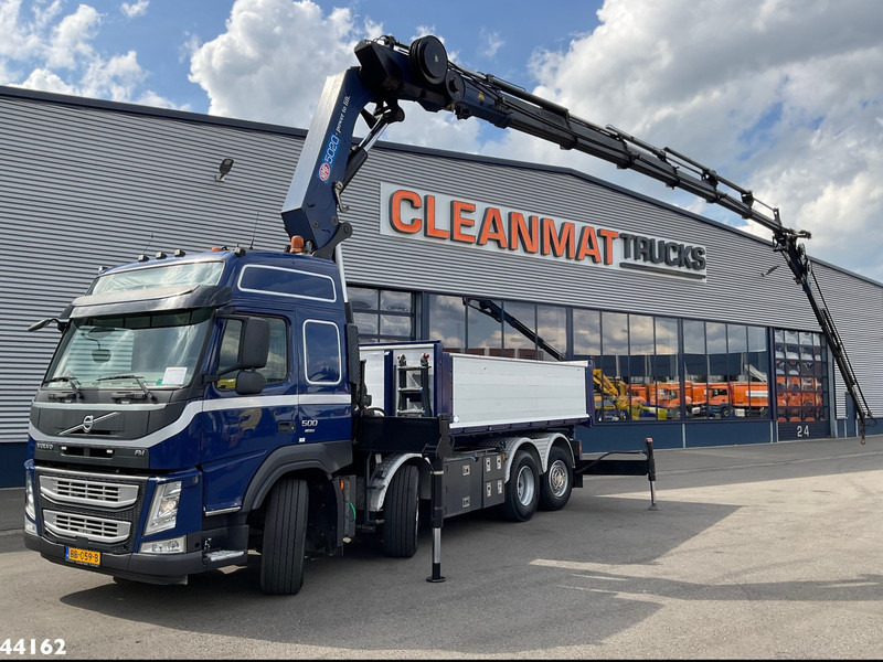 Volvo FM 500 Euro 6 HMF 50 Tonmeter laadkraan + Fly-Jib - شاحنة كرين: صورة 1 Volvo FM 500 Euro 6 HMF 50 Tonmeter laadkraan + Fly-Jib - شاحنة كرين: صورة 1