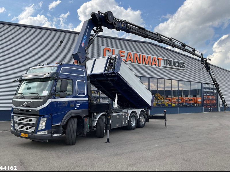 Volvo FM 500 Euro 6 HMF 50 Tonmeter laadkraan + Fly-Jib - شاحنة كرين: صورة 2 Volvo FM 500 Euro 6 HMF 50 Tonmeter laadkraan + Fly-Jib - شاحنة كرين: صورة 2