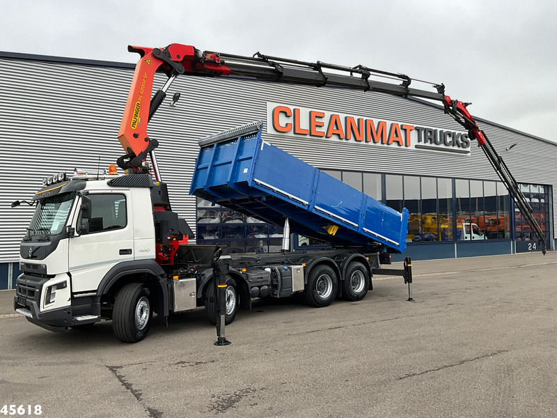 Volvo FMX 460 8x4 Euro 6 Palfinger 42 Tonmeter laadkraan + Fly-Jib! - شاحنة كرين: صورة 1 Volvo FMX 460 8x4 Euro 6 Palfinger 42 Tonmeter laadkraan + Fly-Jib! - شاحنة كرين: صورة 1
