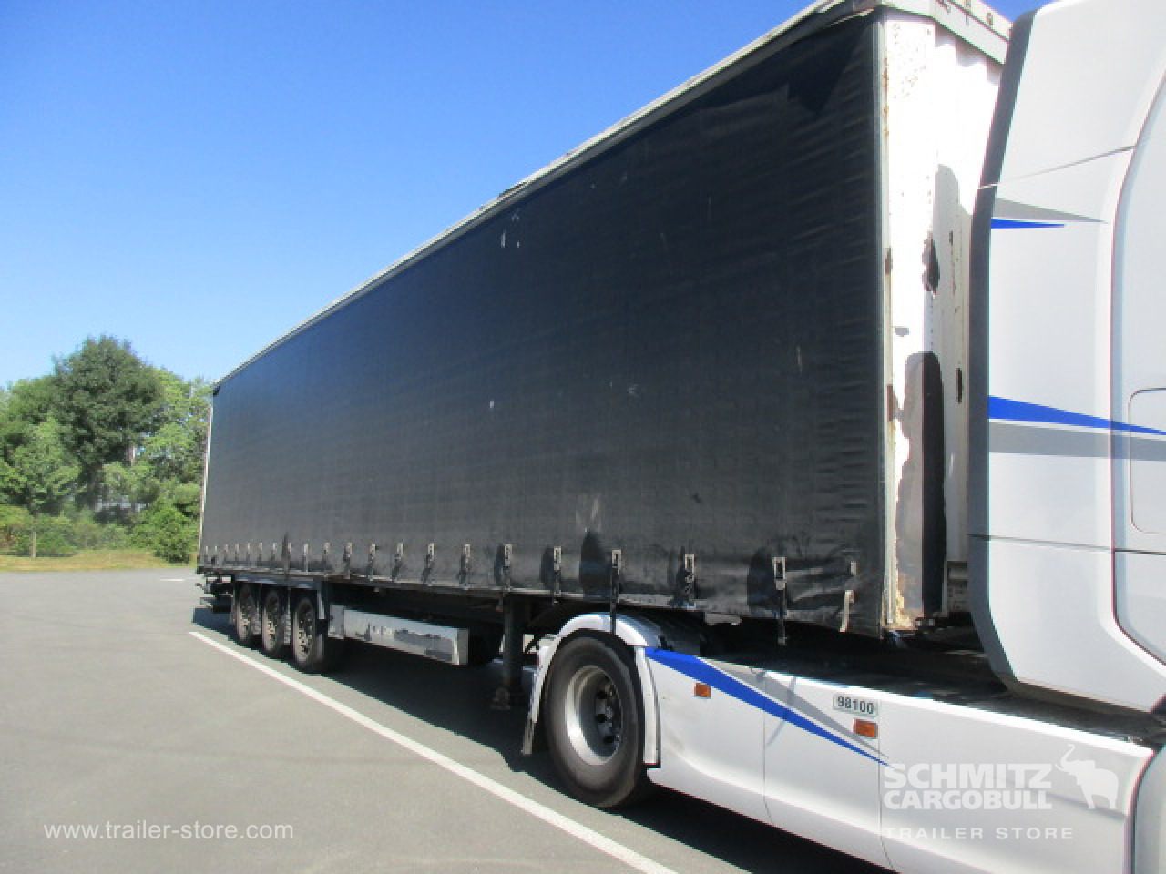 KRONE Curtainsider Standard - نصف مقطورة بستائر جانبية: صورة 1 KRONE Curtainsider Standard - نصف مقطورة بستائر جانبية: صورة 1