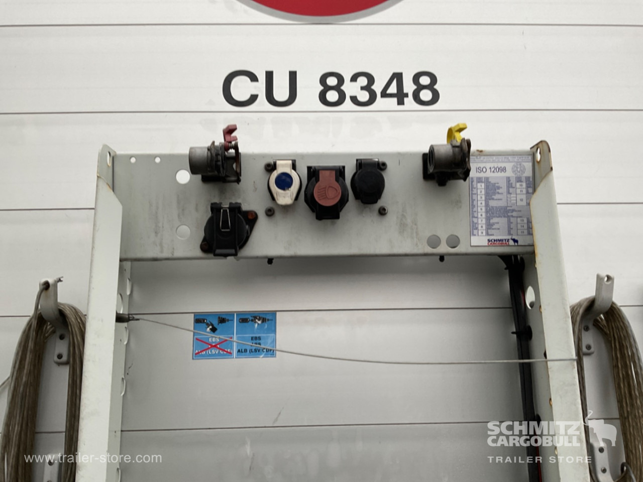 نصف مقطورة بستائر جانبية SCHMITZ Curtainsider Standard Forklift holder: صورة 12