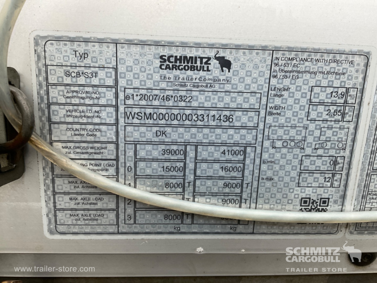 SCHMITZ Curtainsider Standard Forklift holder - نصف مقطورة بستائر جانبية: صورة 4 SCHMITZ Curtainsider Standard Forklift holder - نصف مقطورة بستائر جانبية: صورة 4