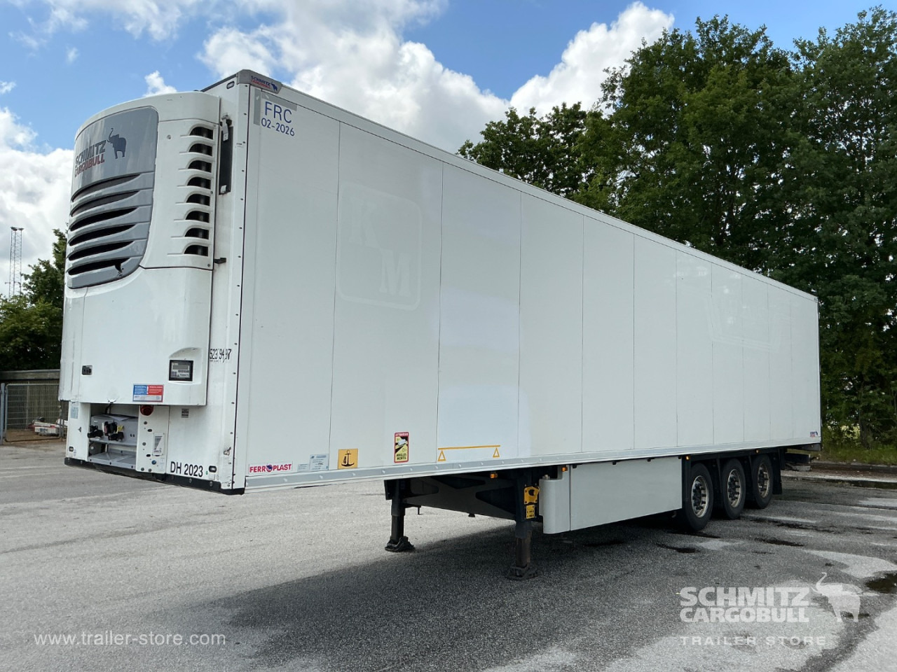 نصف مقطورة ثابتة الحرارة SCHMITZ Reefer Meat hanging system: صورة 10