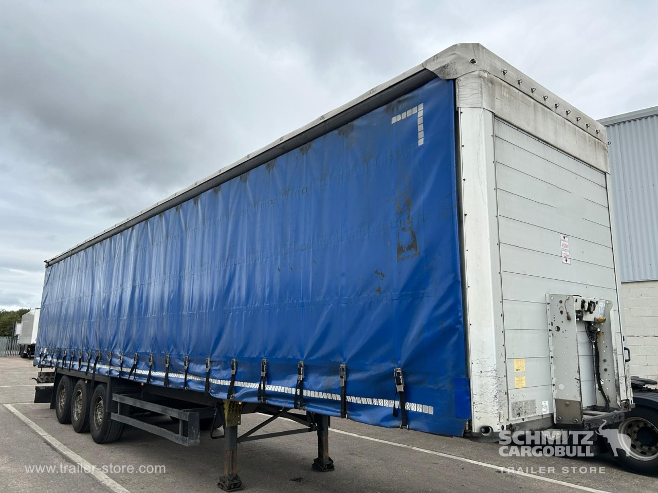 SCHMITZ Curtainsider Euroliner - نصف مقطورة بستائر جانبية: صورة 1 SCHMITZ Curtainsider Euroliner - نصف مقطورة بستائر جانبية: صورة 1