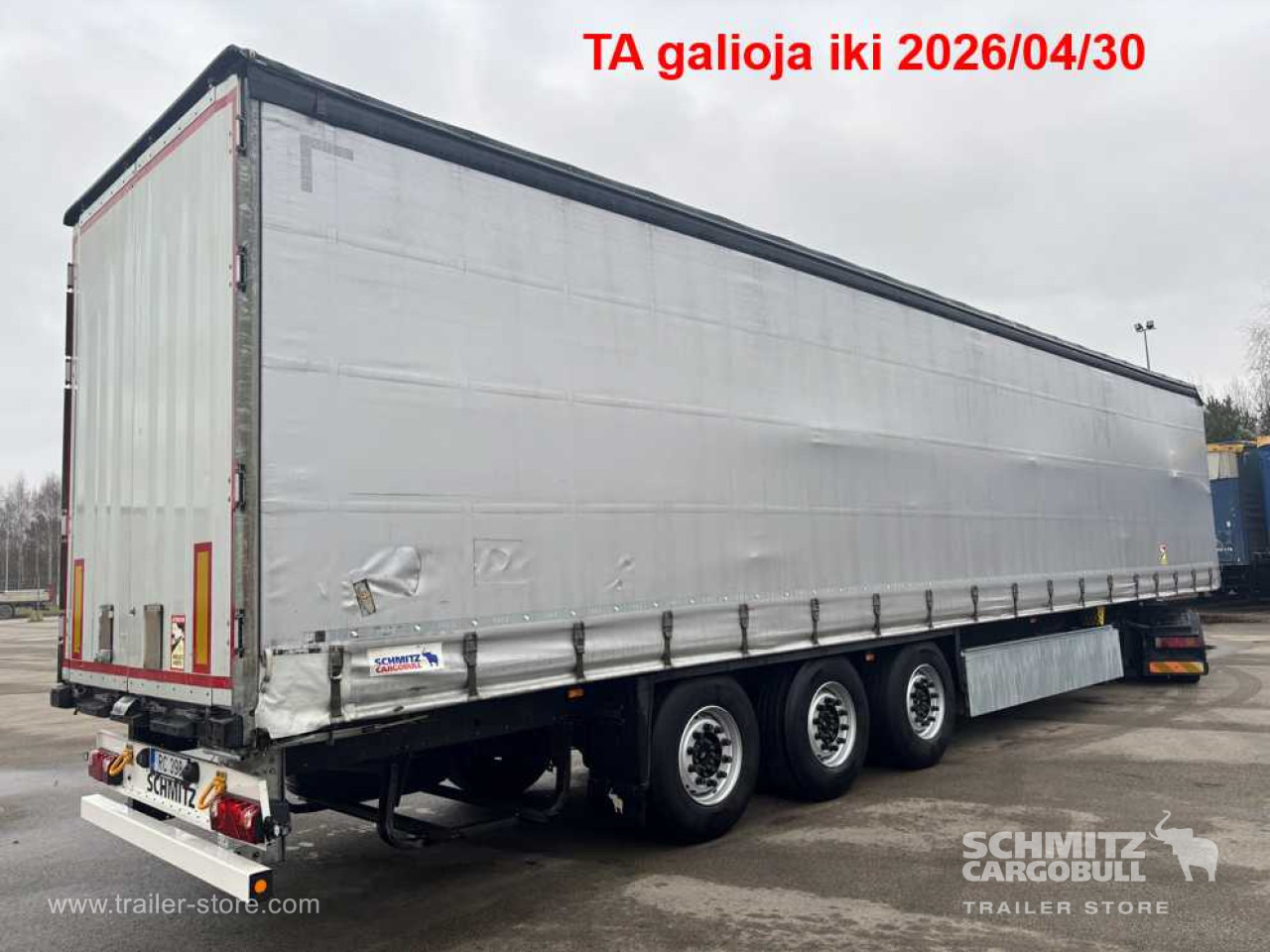 SCHMITZ Curtainsider Standard - نصف مقطورة بستائر جانبية: صورة 1 SCHMITZ Curtainsider Standard - نصف مقطورة بستائر جانبية: صورة 1