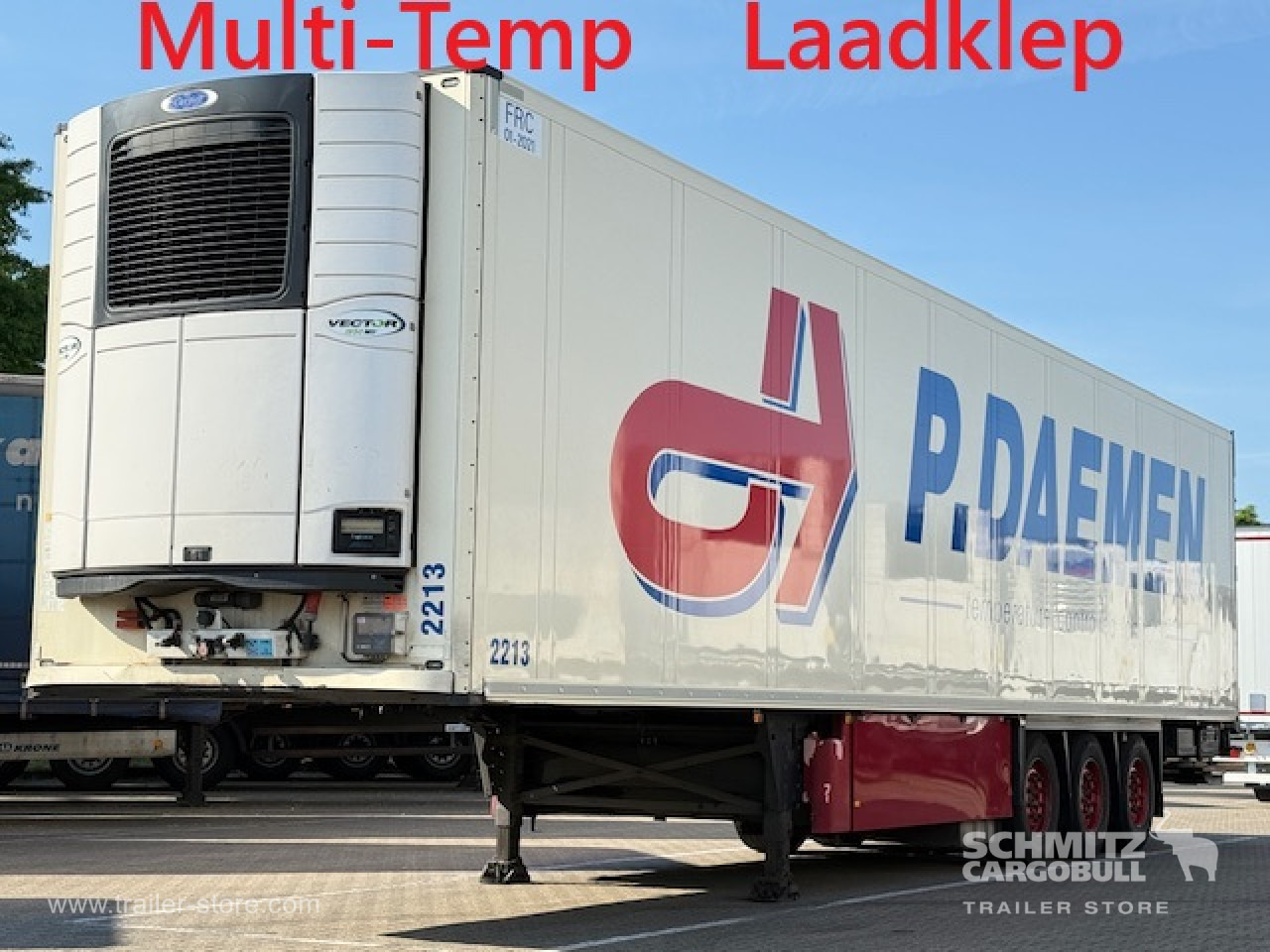 SCHMITZ Oplegger Vries Multitemp Taillift - نصف مقطورة ثابتة الحرارة: صورة 1 SCHMITZ Oplegger Vries Multitemp Taillift - نصف مقطورة ثابتة الحرارة: صورة 1