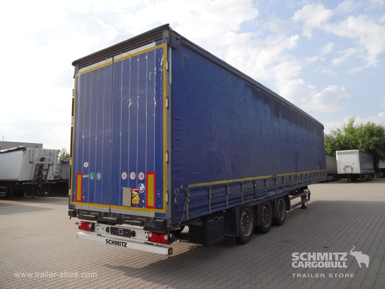 SCHMITZ Curtainsider Varios - نصف مقطورة بستائر جانبية: صورة 1 SCHMITZ Curtainsider Varios - نصف مقطورة بستائر جانبية: صورة 1