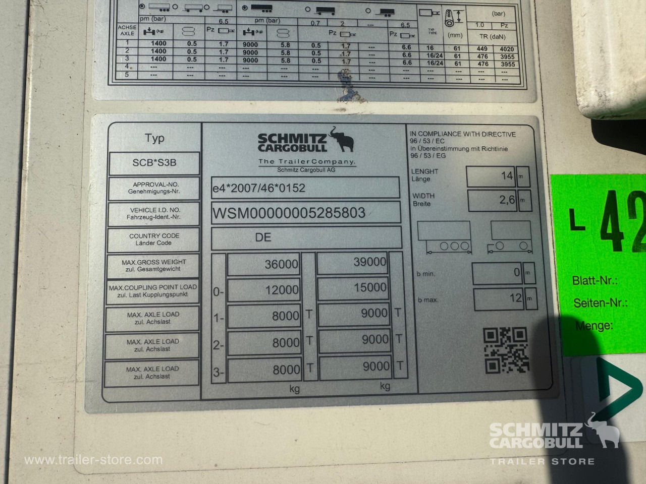 SCHMITZ Reefer Standard - نصف مقطورة ثابتة الحرارة: صورة 3 SCHMITZ Reefer Standard - نصف مقطورة ثابتة الحرارة: صورة 3