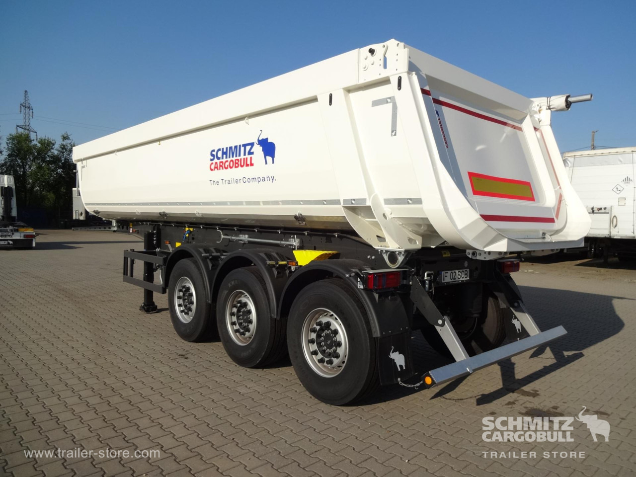 SCHMITZ Tipper Steel half pipe body 27m³ - نصف مقطورة قلابة: صورة 1 SCHMITZ Tipper Steel half pipe body 27m³ - نصف مقطورة قلابة: صورة 1