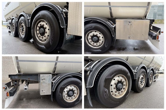 نصف مقطورة صهريج لنقل الطعام BATA CISTERNA ALIMENTARE SANTI-MENCI ANNO 05-2010: صورة 20