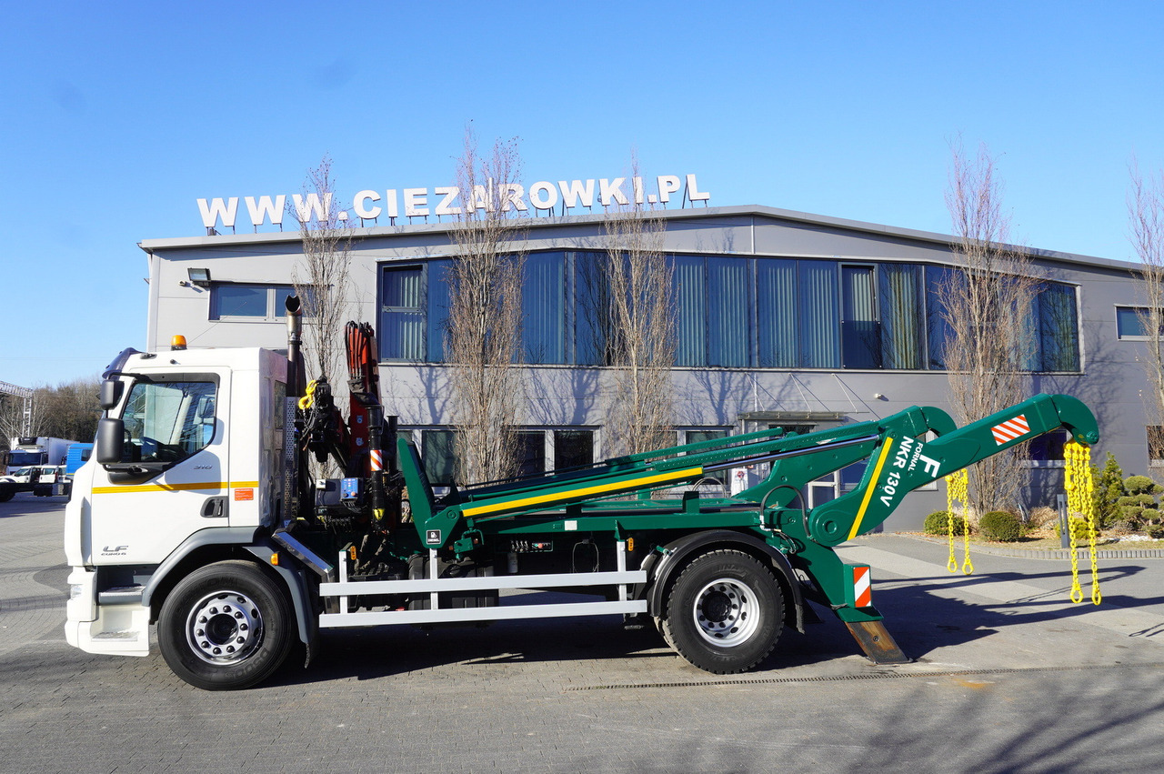 DAF LF 18.310 E6 / Skip loader Fornal NKR 130V / HDS HMF 735 K2 / Manual gearbox - شاحنة لودر انزلاقي, شاحنة كرين: صورة 3 DAF LF 18.310 E6 / Skip loader Fornal NKR 130V / HDS HMF 735 K2 / Manual gearbox - شاحنة لودر انزلاقي, شاحنة كرين: صورة 3